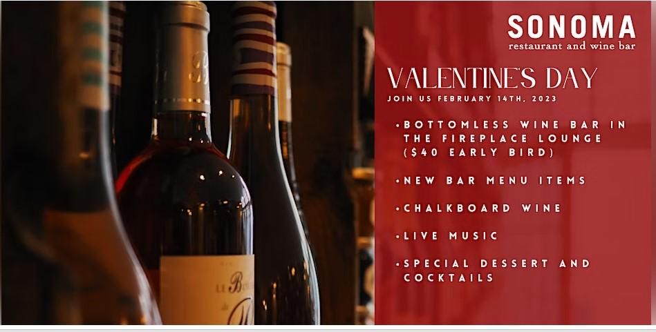 Valentine's Day at Sonoma's Fireplace Lounge Washington United States